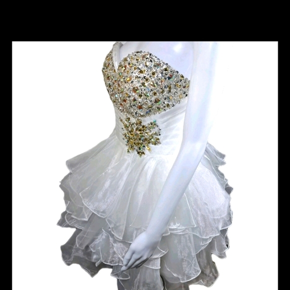 Cinderella Formal Dress Sz 14 - Picture 7 of 9